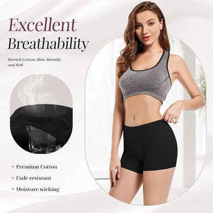 Boy Shorts Underwear for Women - Boxers for Women, Women'S Cotton Underwear Boyshorts