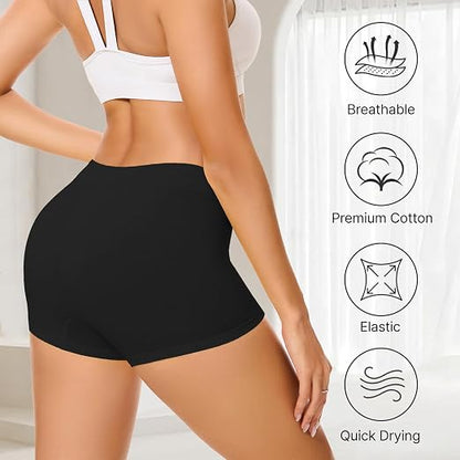Boy Shorts Underwear for Women - Boxers for Women, Women'S Cotton Underwear Boyshorts