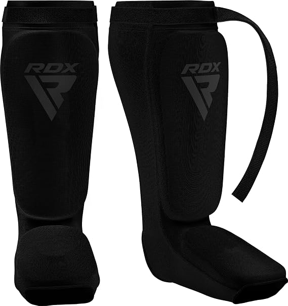Kickboxing Shin Guards — Muay Thai, Taekwondo & Martial Arts Leg & Ankle Protectors
