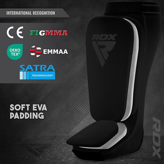 Kickboxing Shin Guards — Muay Thai, Taekwondo & Martial Arts Leg & Ankle Protectors