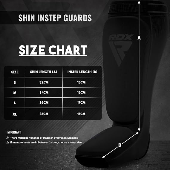 Kickboxing Shin Guards — Muay Thai, Taekwondo & Martial Arts Leg & Ankle Protectors