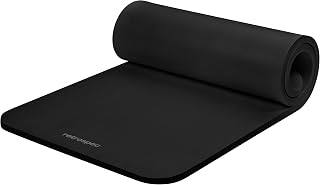 Solana Yoga Mat Thick 1/2In Non-Slip Workout Mat with Nylon Strap - 72X24In Exercise Mat for Pilates, Stretching & Fitness - BPA Free, Easy Clean