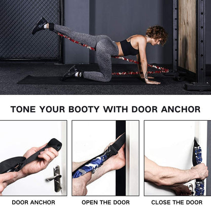 Multi-Function Resistance Bands for Working Out, Push up Exercise Bands Resistance Bands Set for Bench Press Gym Equipment, Home Workout, Travel Portabl